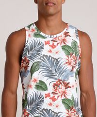 Regata-Masculina-Estampada-Floral-Gola-Careca-Branca-9822387-Branco_4