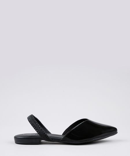 Sapatilha-Feminina-Beira-Rio-Conforto-Aberta-Bico-Fino-em-Verniz-com-Elastico-Preta-9903654-Preto_1