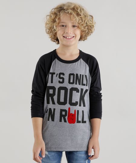 Camiseta--It-s-Only-Rock-n-Roll--Cinza-Mescla-8567003-Cinza_Mescla_1