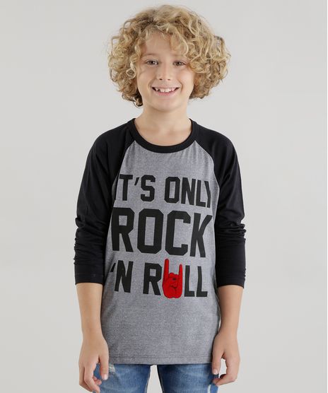 Camiseta--It-s-Only-Rock-n-Roll--Cinza-Mescla-8567003-Cinza_Mescla_1