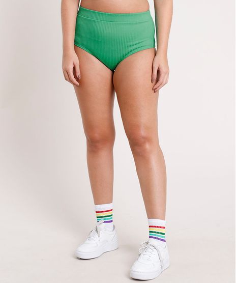 Hot-Pant-Feminino-Carnaval-Canelado-Verde-9774906-Verde_1