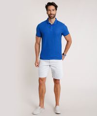 Polo-Masculina-Basica-em-Piquet-Comfort-Fit-com-Bordado-Manga-Curta-Azul-Royal-9842591-Azul_Royal_3