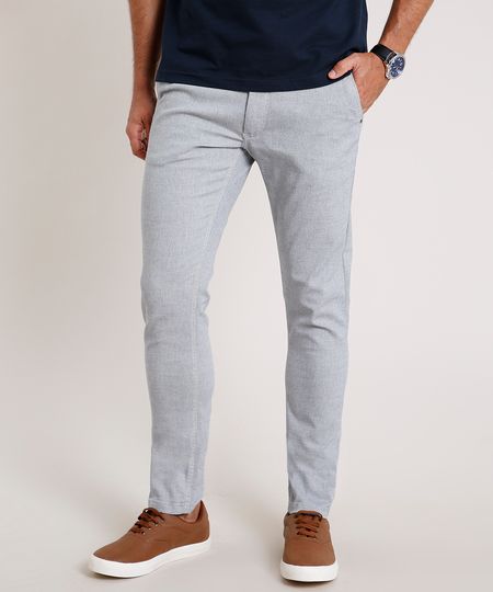 Calca-Masculina-Chino-Slim-Cinza-Mescla-Claro-9843579-Cinza_Mescla_Claro_1