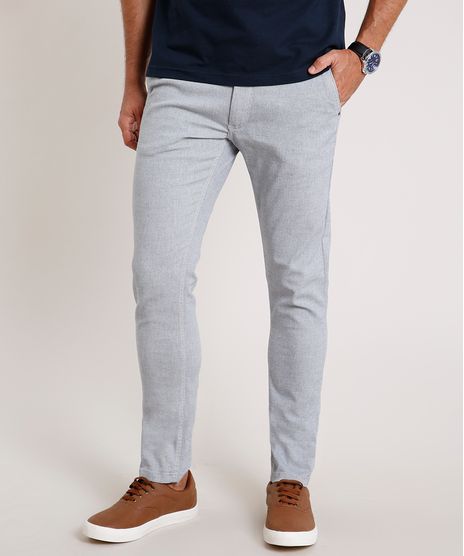 Calca-Masculina-Chino-Slim-Cinza-Mescla-Claro-9843579-Cinza_Mescla_Claro_1
