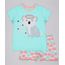 Pijama-Infantil-Coala-com-Glitter-Manga-Curta-Verde-Claro-9762475-Verde_Claro_1