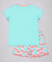 Pijama-Infantil-Coala-com-Glitter-Manga-Curta-Verde-Claro-9762475-Verde_Claro_2