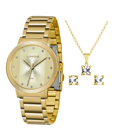 Kit-de-Relogio-Analogico-Lince-Feminino---Brinco---Colar----LRGH099L-KW46C1KX-Dourado-9920997-Dourado_1