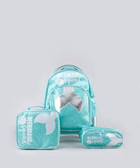 Estojo-Escolar-Infantil-Sereia--Mermaid-Squad--com-Brilho-e-Divisorias-Verde-Claro-9594227-Verde_Claro_2