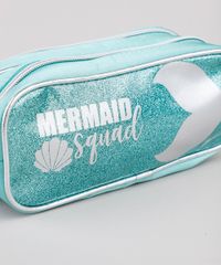 Estojo-Escolar-Infantil-Sereia--Mermaid-Squad--com-Brilho-e-Divisorias-Verde-Claro-9594227-Verde_Claro_6