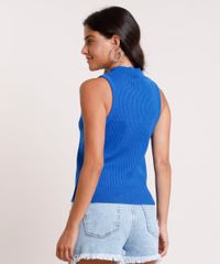 Regata-Feminina-em-Trico-Canelada-Gola-Alta-Azul-Royal-9802776-Azul_Royal_2 Regata-Feminina-em-Trico-Canelada-Gola-Alta-Azul-Royal-9802776-Azul_Royal_2