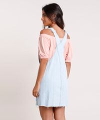 Salopete-Jeans-Feminina-Listrada-com-Bolsos--Azul-Claro-9832539-Azul_Claro_2