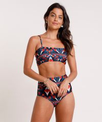 Biquini-Calcinha-Hot-Pant-Estampado-Floral-Geometrico-com-Protecao-UV50--Azul-Escuro-9868025-Azul_Escuro_3