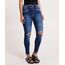 Calca-Jeans-Feminina-Sawary-Cigarrete-Pull-Up-Cintura-Media-Destroyed-com-Tachas-Azul-Escuro-9857028-Azul_Escuro_1