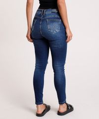 Calca-Jeans-Feminina-Sawary-Cigarrete-Pull-Up-Cintura-Media-Destroyed-com-Tachas-Azul-Escuro-9857028-Azul_Escuro_2