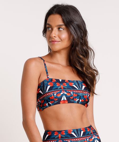 Biquini-Top-Faixa-Estampado-Floral-Geometrico-com-Alcas-e-Bojo-Removivel-Protecao-UV50--Azul-Escuro-9868024-Azul_Escuro_1 Biquini-Top-Faixa-Estampado-Floral-Geometrico-com-Alcas-e-Bojo-Removivel-Protecao-UV50--Azul-Escuro-9868024-Azul_Escuro_1