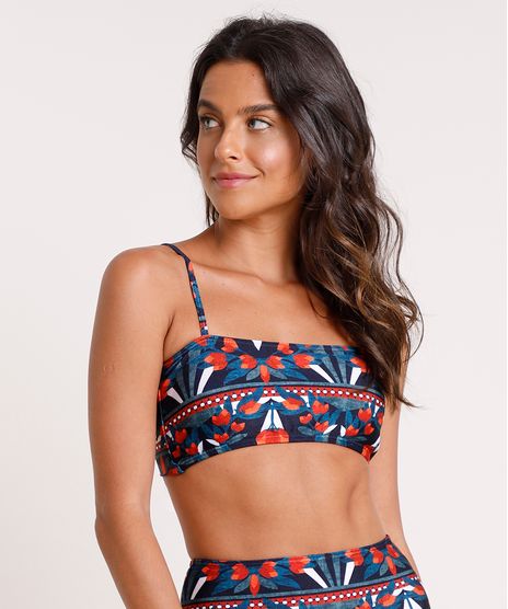 Biquini-Top-Faixa-Estampado-Floral-Geometrico-com-Alcas-e-Bojo-Removivel-Protecao-UV50--Azul-Escuro-9868024-Azul_Escuro_1