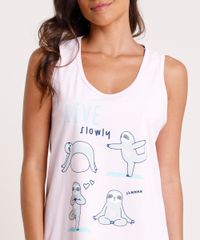 Camisola-Feminina-Bicho-Preguica--Live-Slowly--Decote-Nadador-Rosa-Claro-9858810-Rosa_Claro_3