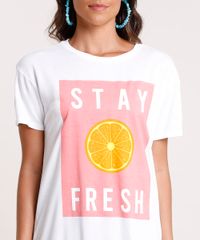 Blusa-Feminina-Laranja--Stay-Fresh--Manga-Curta-Decote-Redondo-Off-White-9862774-Off_White_4