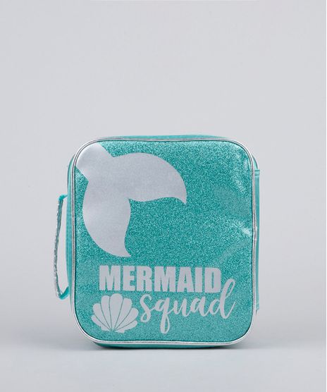 Lancheira-Termica-Escolar-Infantil--Mermaid-Squad--com-Brilho-Verde-Claro-9594228-Verde_Claro_1