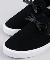 Slipper-Feminino-Moleca-Texturizado-com-Laco-Preto-9890622-Preto_2