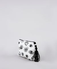 Necessaire-Feminina-Estampada-de-Olhos-com-Lurex-e-Tassel-Off-White-9797248-Off_White_2