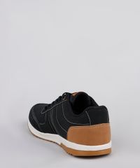 Sapatenis-Masculino-Ollie-com-Recortes-Preto-9881248-Preto_3