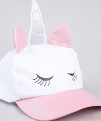 Bone-Infantil-Aba-Curva-Unicornio-Branco-9664450-Branco_2