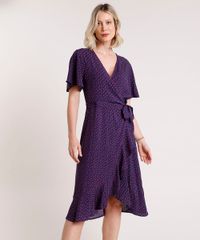 Vestido-Feminino-Midi-Mullet-Envelope-Estampado-de-Poa-Manga-Curta-Azul-Marinho-9843750-Azul_Marinho_1