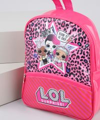 Mochila-Infantil-LOL-Surprise-em-Verniz-com-Bolso-Pink-9669080-Pink_3