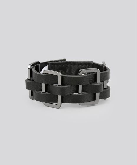 Pulseira-Trancada-Preta-8615874-Preto_1