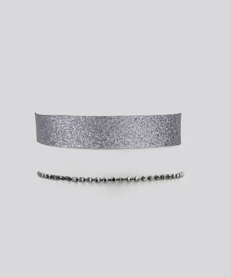Kit-de-2-Gargantilhas-Choker-Prateado-8620439-Prateado_1