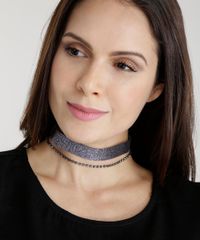 Kit-de-2-Gargantilhas-Choker-Prateado-8620439-Prateado_2