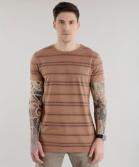 Camiseta-Longa-Estampada-Etnico-Marrom-8578670-Marrom_1
