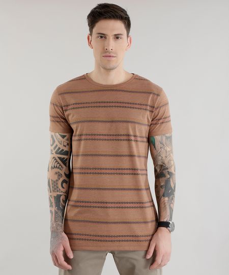 Camiseta-Longa-Estampada-Etnico-Marrom-8578670-Marrom_1