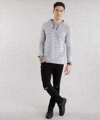 Camiseta-Listrada-com-Capuz-Cinza-Mescla-Claro-8575360-Cinza_Mescla_Claro_3