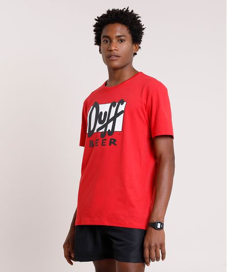 Camiseta-Masculina-Duff-Beer-Os-Simpsons-Manga-Curta-Gola-Careca-Vermelha-9738709-Vermelho_1