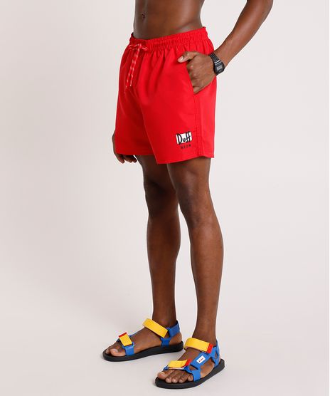 Short-Masculino-Carnaval-Duff-Beer-Os-Simpsons-Vermelho-9777202-Vermelho_1