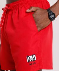 Short-Masculino-Carnaval-Duff-Beer-Os-Simpsons-Vermelho-9777202-Vermelho_2