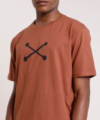 Camiseta-Masculina-Carnaval-Barney-Os-Flintstones-Manga-Curta-Gola-Careca-Marrom-9871697-Marrom_4