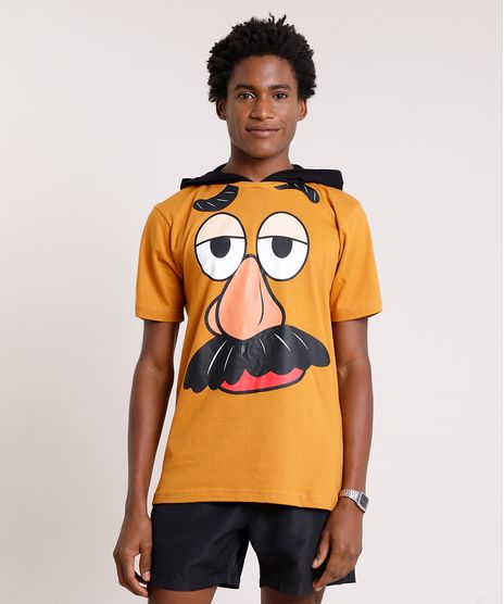 Camiseta-Masculina-Carnaval-Senhor-Cabeca-de-Batata-Toy-Story-com-Capuz-Manga-Curta-Caramelo-9824368-Caramelo_1