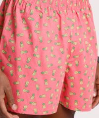 Samba-Cancao-Masculina-Carnaval-Estampada-de-Abacaxi-Coral-9857753-Coral_2