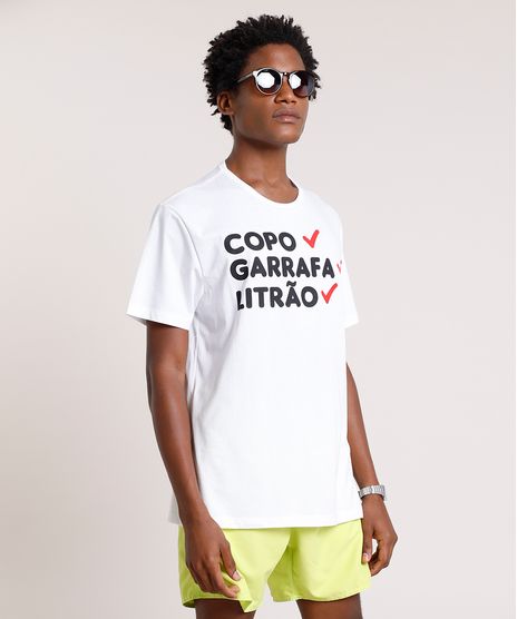 Camiseta-Masculina-Carnaval--Copo-Garrafa-Litrao--Manga-Curta-Gola-Careca-Off-White-9726544-Off_White_1