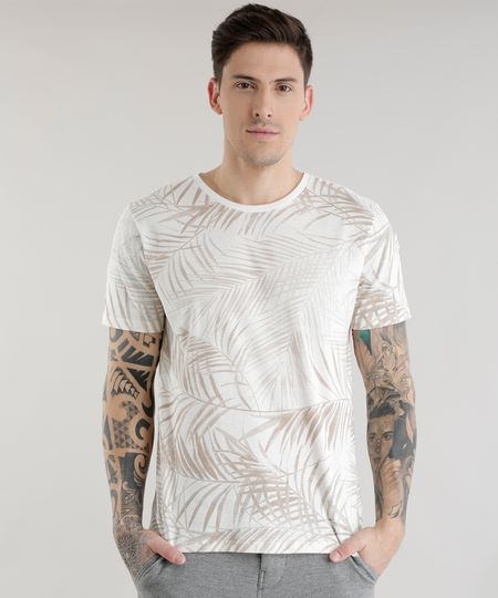 Camiseta-Estampada-de-Folhagem-Off-White-8582124-Off_White_1 Camiseta-Estampada-de-Folhagem-Off-White-8582124-Off_White_1