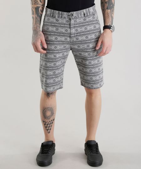 Bermuda-Slim-Estampada-Etnico-Cinza-8594283-Cinza_1 Bermuda-Slim-Estampada-Etnico-Cinza-8594283-Cinza_1