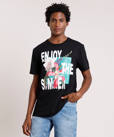 Camiseta-Masculina--Enjoy-the-Summer--Manga-Curta-Gola-Careca-Preta-9738691-Preto_1 Camiseta-Masculina--Enjoy-the-Summer--Manga-Curta-Gola-Careca-Preta-9738691-Preto_1