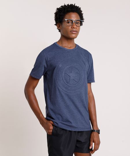 Camiseta-Masculina-Capitao-America-Manga-Curta-Gola-Careca-Azul-Marinho-9853056-Azul_Marinho_1 Camiseta-Masculina-Capitao-America-Manga-Curta-Gola-Careca-Azul-Marinho-9853056-Azul_Marinho_1