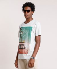 Camiseta-Masculina-Carro-com-Prancha-Manga-Curta-Gola-Careca-Cinza-Mescla-Claro-9717877-Cinza_Mescla_Claro_1