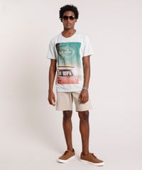 Camiseta-Masculina-Carro-com-Prancha-Manga-Curta-Gola-Careca-Cinza-Mescla-Claro-9717877-Cinza_Mescla_Claro_3