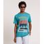 Camiseta-Masculina--Waves-Sea-Wind---Sun--Manga-Curta-Gola-Careca-Verde-9785999-Verde_1