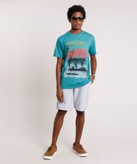 Camiseta-Masculina--Waves-Sea-Wind---Sun--Manga-Curta-Gola-Careca-Verde-9785999-Verde_3